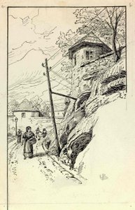 Motif from Kranj by Ladislav Benesch